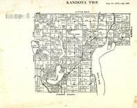 Kandota Township, Fairy Lake, Cedar, Lake William, Sauk Lake, Ashley River, Todd County 1925